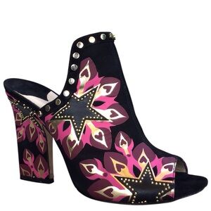 Jimmy Choo Hustle 100 Mules Heels